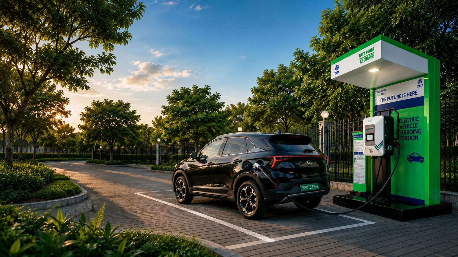 Tata Power EZ Charge EV charging station