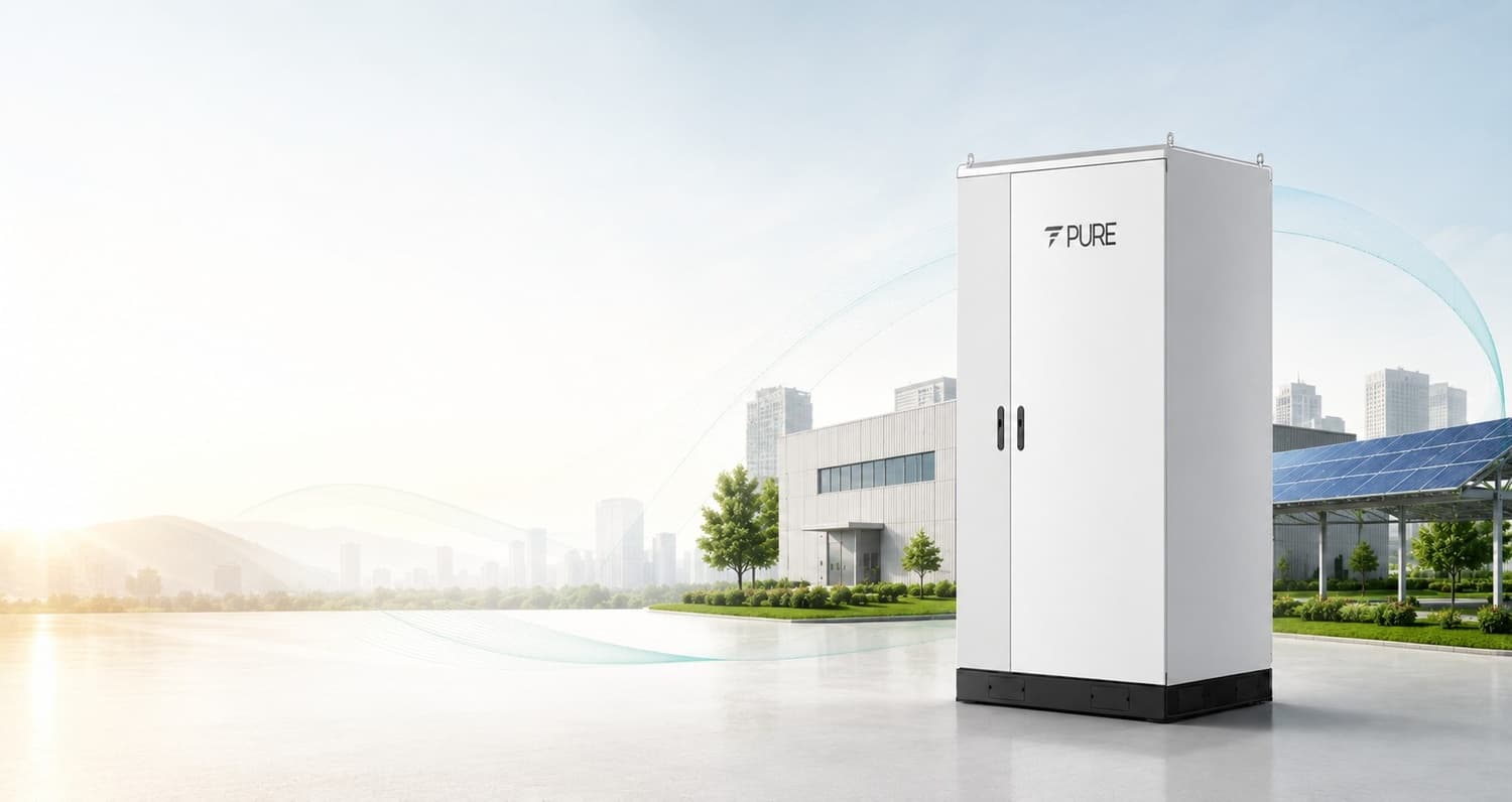 PuREPower Commercial Series battery storage