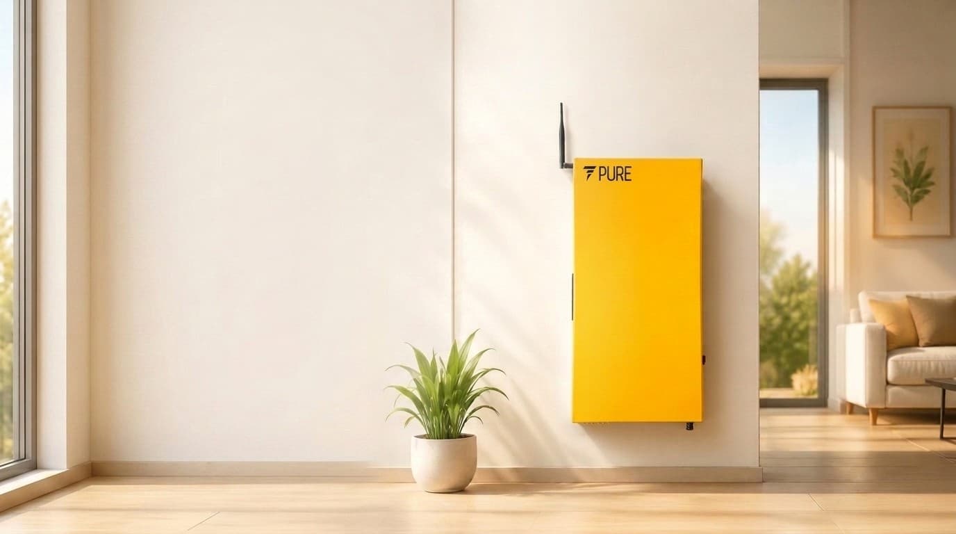 PuREPower Home Series battery storage
